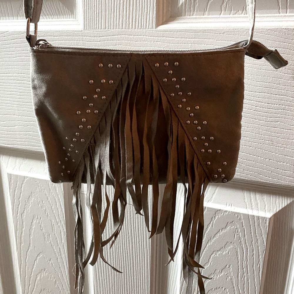 Justice Girls Boho Fringe Purse